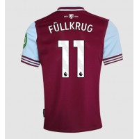 Camiseta West Ham United Niclas Fullkrug #11 Primera Equipación Replica 2024-25 mangas cortas